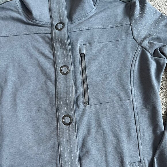 Kuhl Women’s Krush Jacket Sz XS Funnel Neck Grey Outdoors Hiking GUC - Picture 4 of 10